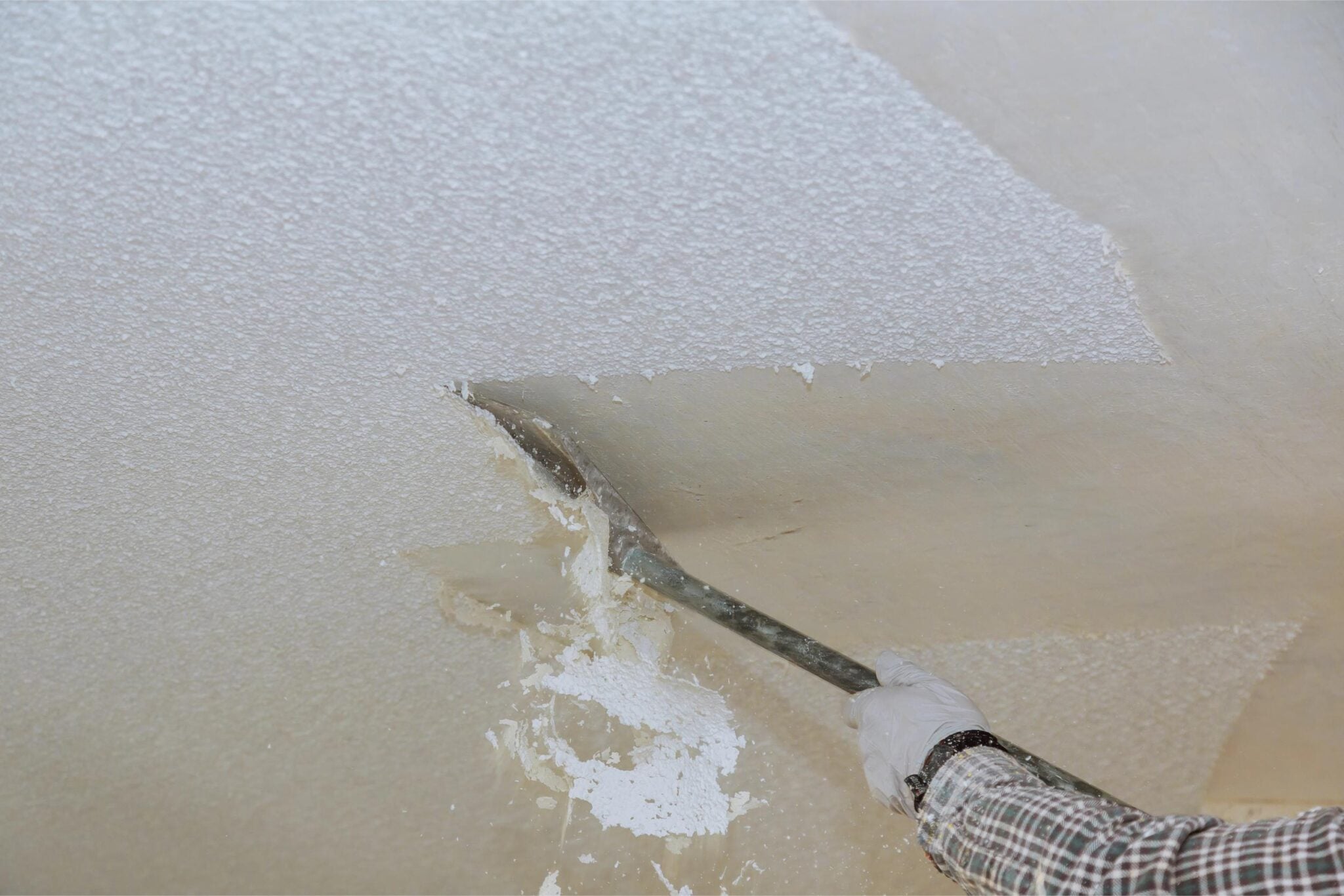 Popcorn Ceiling Removal In the Upper Valley of NH, VT