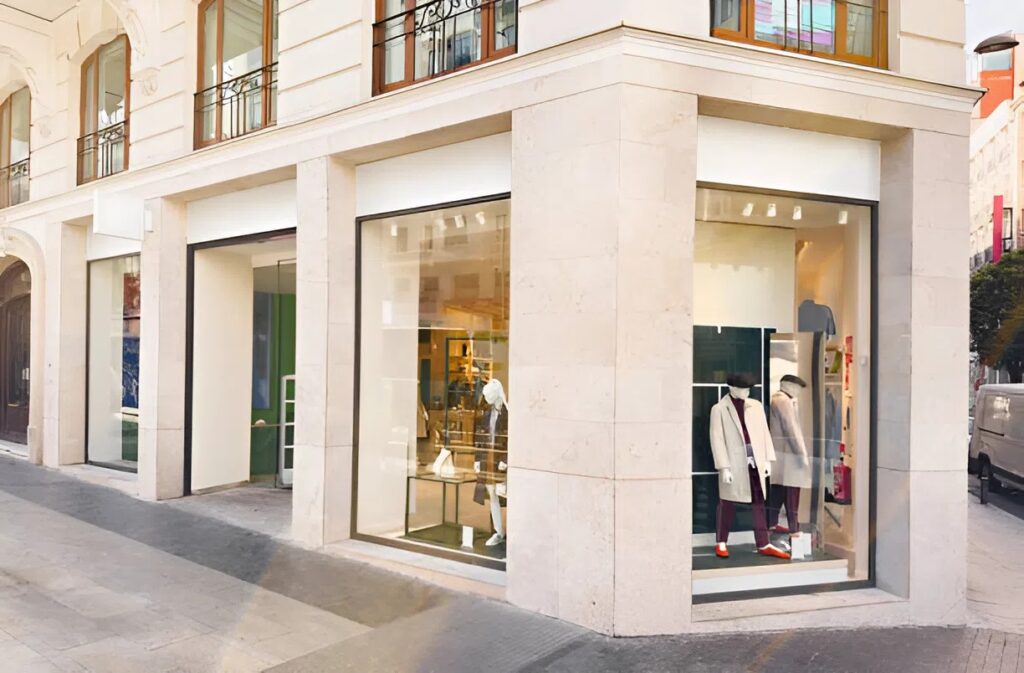 Retail storefront with clean exterior finish and strong visual appeal by an exterior painter in Grantham, NH